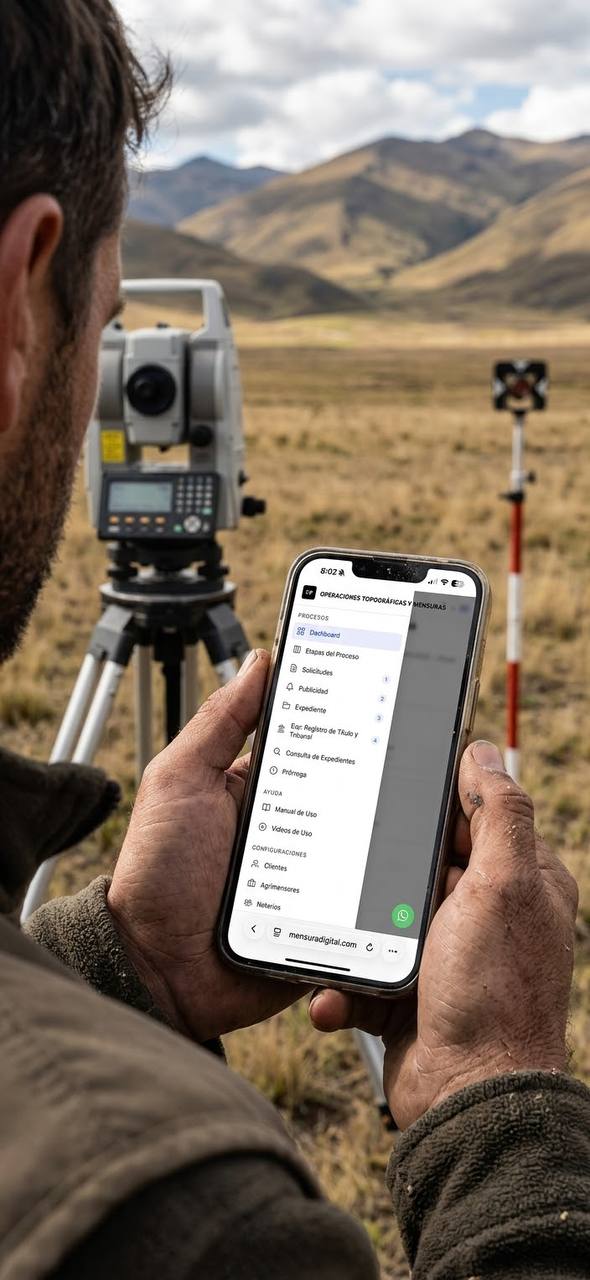 Maneja tus expedientes desde el celular en el terreno